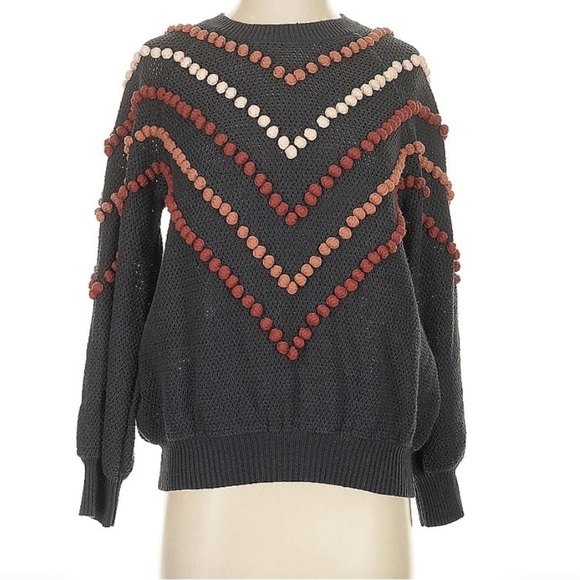 The great size 0 or xs luxury high end boho indie sweater - Picture 3 of 5